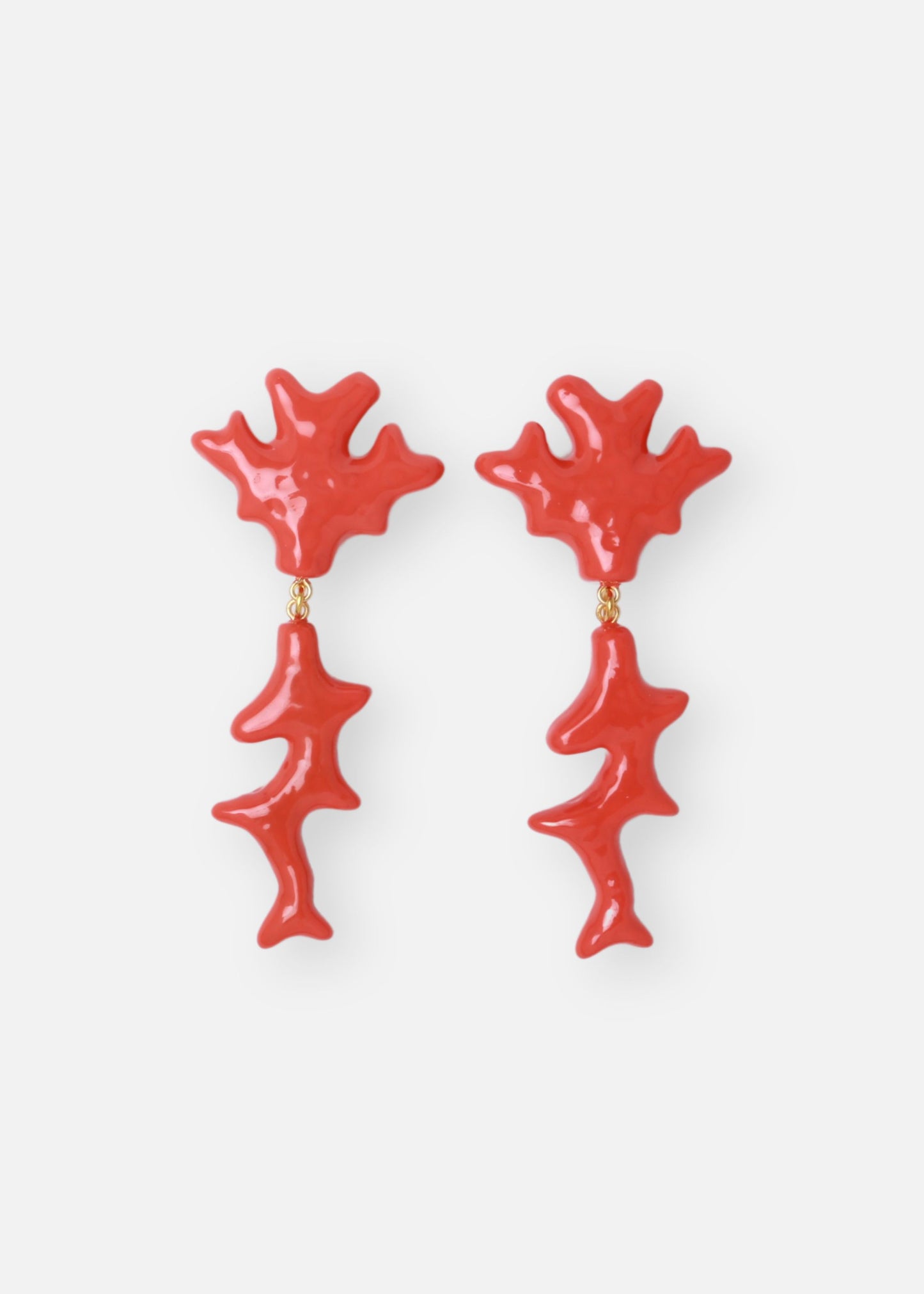 Coral Earrings