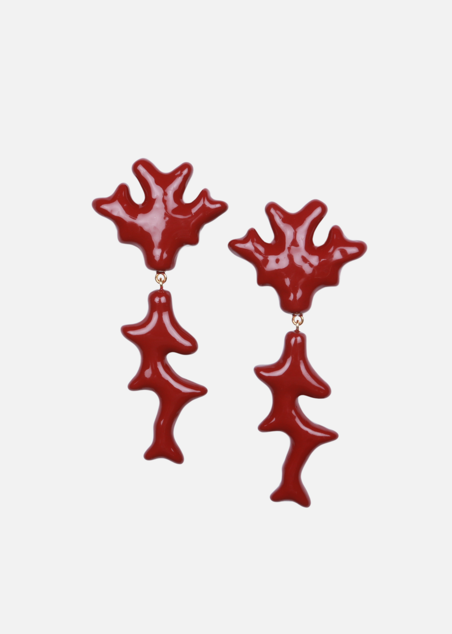 Coral Earrings